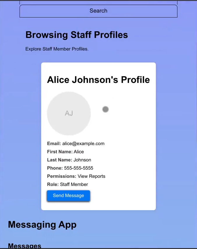 Profile Information at a Glance